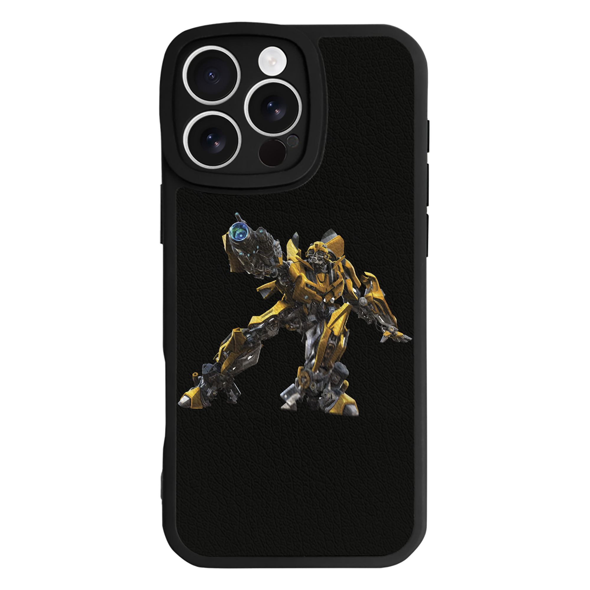 （画像用） Transformers トランスフォーマー 【iPhone 16シリーズ対応】シリコンスマホケース（レザー調） 材質：シリコン